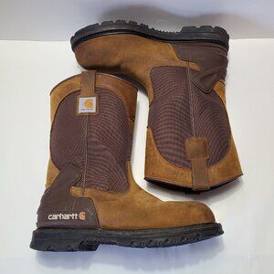 Carhartt Men's 12M Bison 11'' Waterproof Steel Toe Work Boots CMP 1200